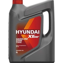 Моторное масло Hyundai XTeer Gasoline G500 10W-40 6L