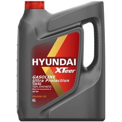 Моторное масло Hyundai XTeer Gasoline Ultra Protection 5W-40 6L