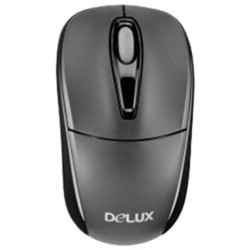 Мышка DeLux M123GB (серый)