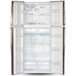 Холодильник Ginzzu NFK-590 (золотистый)