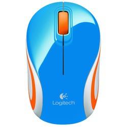 Мышка Logitech Wireless Mini Mouse M187 (синий)