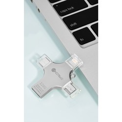 USB Flash (флешка) Coteetci iUSB 4-in-1 128Gb