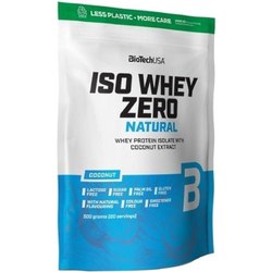 Протеин BioTech Iso Whey Zero Natural 0.5 kg
