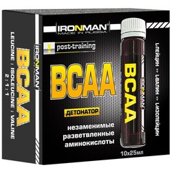 Аминокислоты Ironman BCAA amps