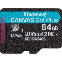 Карта памяти Kingston microSDXC Canvas Go! Plus