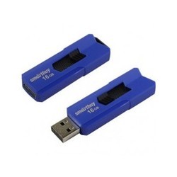 USB Flash (флешка) SmartBuy Stream USB 2.0 64Gb (синий)