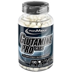 Аминокислоты IronMaxx Glutamine Pro Caps 130 cap