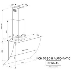 Вытяжка Kernau KCH 5590 B Automatic