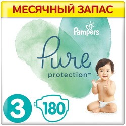 Подгузники Pampers Pure Protection 3 / 180 pcs