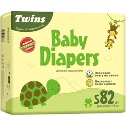 Подгузники Twins Diapers S / 82 pcs