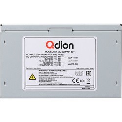 Блок питания QDION QD-500PNR 80+