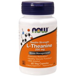 Аминокислоты Now L-Theanine 200 mg 120 cap