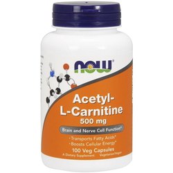 Сжигатель жира Now Acetyl L-Carnitine 500 mg 100 cap