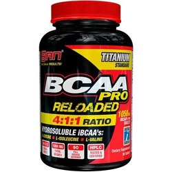 Аминокислоты SAN BCAA Pro Reloaded 4-1-1 90 tab