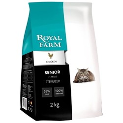 Корм для кошек Royal Farm Senior Sterilized Chicken 2 kg