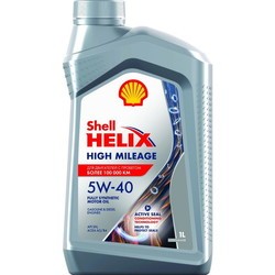 Моторное масло Shell Helix High Mileage 5W-40 1L