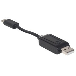 Картридер/USB-хаб MANHATTAN USB-C/A Combo Multi-Card Reader