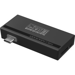 Картридер/USB-хаб Ginzzu GR-862UB