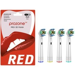 Насадки для зубных щеток Prozone PRO-3D Polish 4pcs for Oral-B