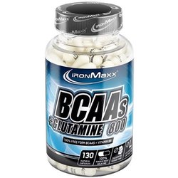 Аминокислоты IronMaxx BCAAs plus Glutamine 800 130 cap