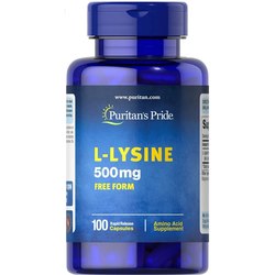 Аминокислоты Puritans Pride L-Lysine 500 mg 100 cap