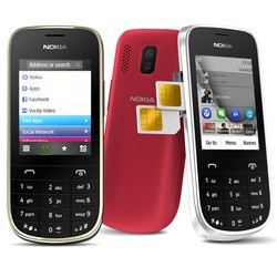 Мобильные телефоны Nokia Asha 202