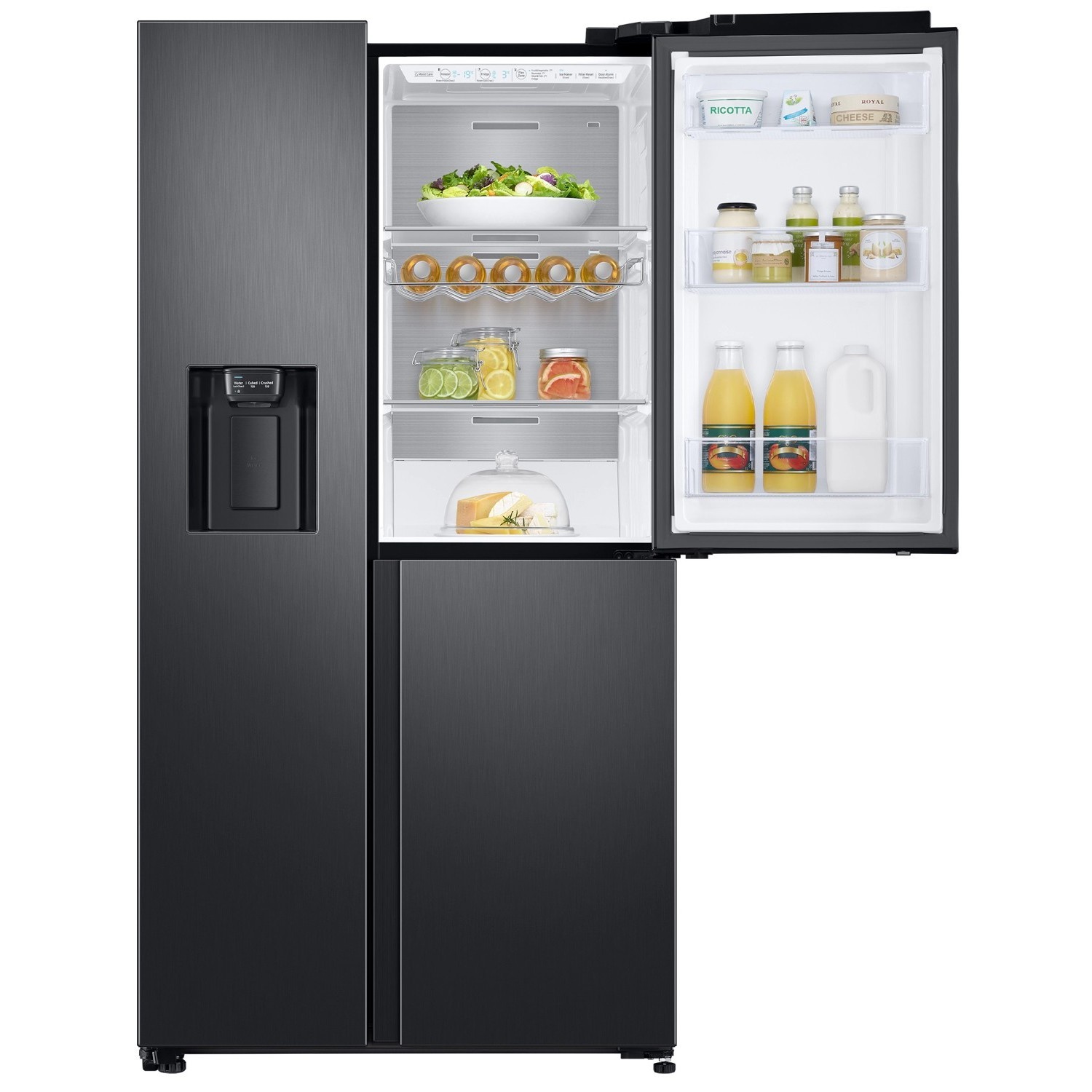 Холодильник двухкамерный купить в днс. Холодильник (Side-by-Side) Samsung rs64r5331b4. Холодильник Samsung Сайд бай Сайд. Холодильник 2 дверный Samsung razmeri. Холодильник многодверный Samsung rs62k6130fg.