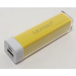 Powerbank аккумулятор LIONDO L5 2000 (желтый)