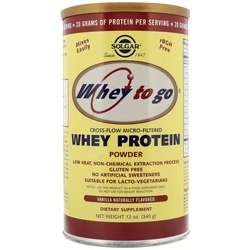 Протеин SOLGAR Whey To Go 0.454 kg