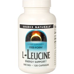 Аминокислоты Source Naturals L-Leucine 500 mg