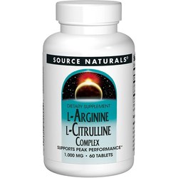 Аминокислоты Source Naturals L-Arginine L-Citrulline Complex
