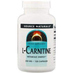 Сжигатель жира Source Naturals L-Carnitine 250 mg 120 cap