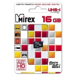 Карта памяти Mirex microSDHC Class 10 UHS-I