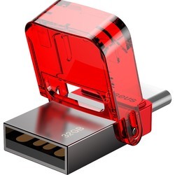 USB Flash (флешка) BASEUS Red-Hat Type-C 32Gb