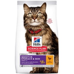 Корм для кошек Hills SP Adult 1+ Sensitive Stomach and Skin Chicken 1.5 kg