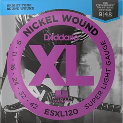 Струны DAddario XL Nickel Wound DB 9-42