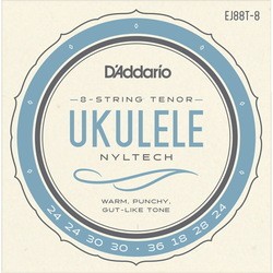 Струны DAddario Nyltech Ukulele 8-String Tenor