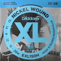 Струны DAddario XL Nickel Wound Nashville 10-26