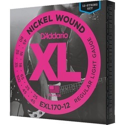 Струны DAddario XL Nickel Wound Bass 12-String 18-100