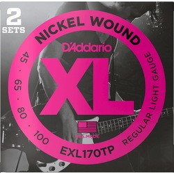 Струны DAddario XL Nickel Wound Bass TP 45-100