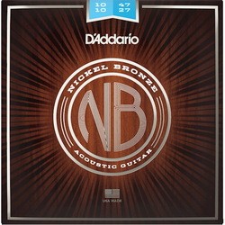 Струны DAddario Nickel Bronze 12-String 10-47