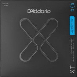 Струны DAddario XT Acoustic 80/20 Bronze 12-String 10-47