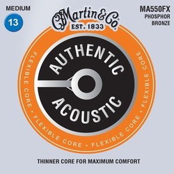 Струны Martin Authentic Acoustic Flexible Core 92/8 Phosphor Bronze 13-56