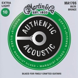 Струны Martin Authentic Acoustic Marquis Silked Bronze 10-47