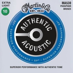Струны Martin Authentic Acoustic SP Phosphor Bronze 10-47
