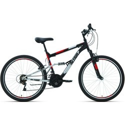 Велосипед Altair MTB FS 26 1.0 2020 frame 18 (бежевый)
