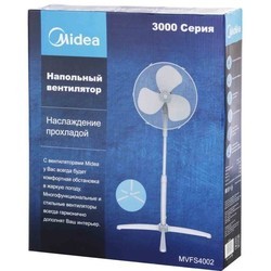 Вентилятор Midea MVFS-4002 (белый)