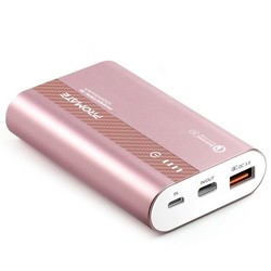 Powerbank аккумулятор Promate PowerTank-10 (розовый)