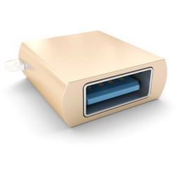 Картридер/USB-хаб Satechi Type-C to USB 3.0 Adapter (серый)