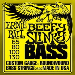 Струны Ernie Ball Slinky Nickel Wound Bass 65-130